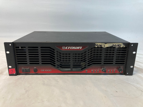 Vist Large View of Product Image Which is Used Crown CE-1000 Power Amp