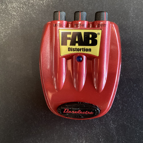Vist Large View of Product Image Which is Used Danelectro FAB DISTORTION Distortion Pedal