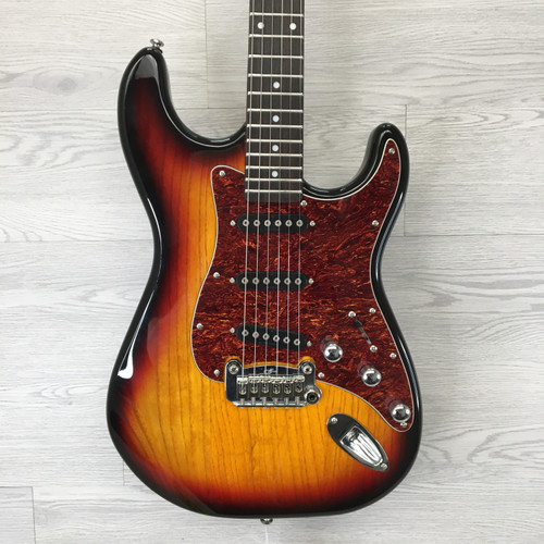 Vist Large View of Product Image Which is Used G&L Tribute Series S-500 S Type Electric Guitar Sunburst 6-String