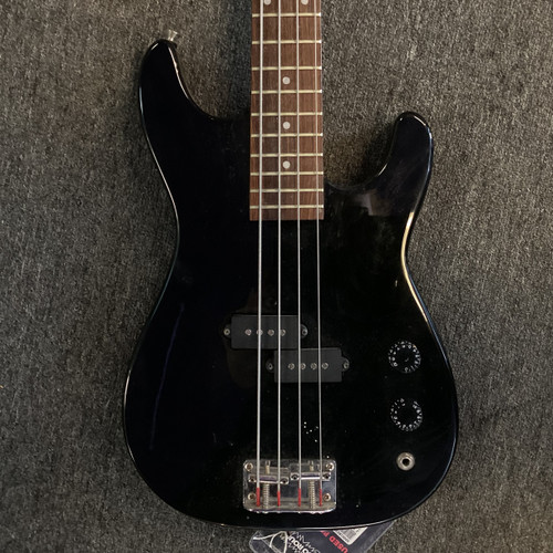 Vist Large View of Product Image Which is Used J Reynolds 3\4 BASS Bass Guitar Black 4-String