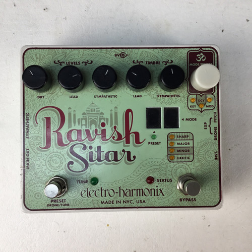 Vist Large View of Product Image Which is Used Electro Harmonix (E/H) RAVISH SITAR Guitar Effects Pedal