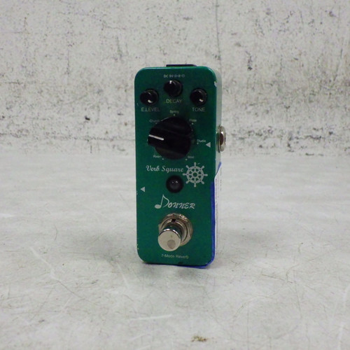 Vist Large View of Product Image Which is Used Donner Verb Square Reverb Pedal