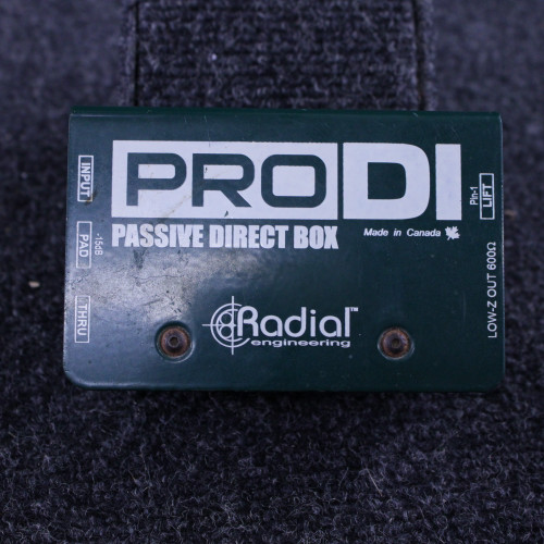 Vist Large View of Product Image Which is Used Radial PRO DI Pro Sound Product
