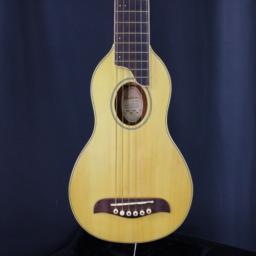 Vist Large View of Product Image Which is Used Washburn ROVER TRAVEL ACOUSTIC GUITAR Laminate Top Acoustic Guitar Natural