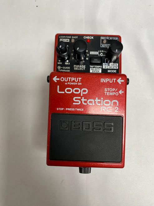 Vist Large View of Product Image Which is Used Boss LOOPSTATION RC-2 Looper Pedal