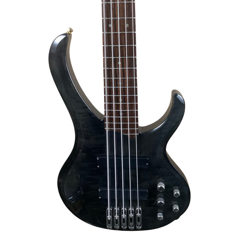 Vist Large View of Product Image Which is Used Ibanez BTB 575FM BASS Bass Guitar Silver/Gray 5-String