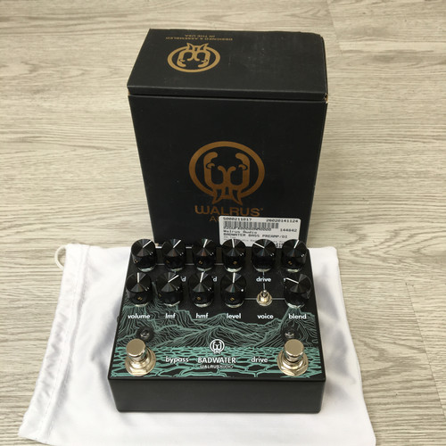 Vist Large View of Product Image Which is Used Walrus Audio Badwater Bass Preamp/DI Pedal
