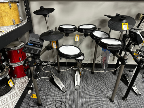 Vist Large View of Product Image Which is Used Simmons TITAN 50 W/ EXPANSION W/AC Electronic Drum Kit E-Kit