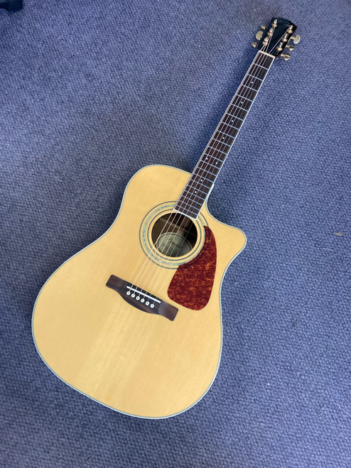 Vist Large View of Product Image Which is Used Fender DG200SCE Laminate Top Acoustic Guitar Wood