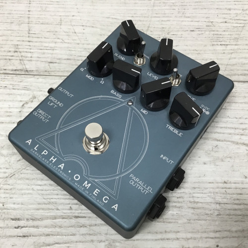 Vist Large View of Product Image Which is Used DarkGlass Electronics Alpha Omega Dual Bass PreAmp Overdrive Pedal