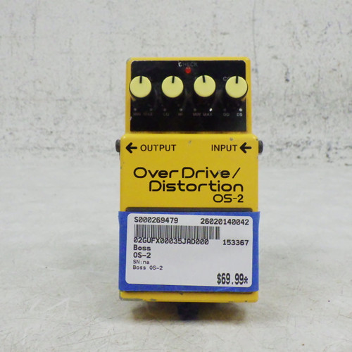 Vist Large View of Product Image Which is Used Boss OS-2 Guitar Effects Pedal