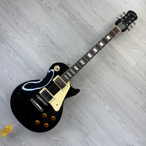 Vist Large View of Product Image Which is Used Epiphone Les Paul Standard MIK 2001 LP Type Electric Guitar Black 6-String