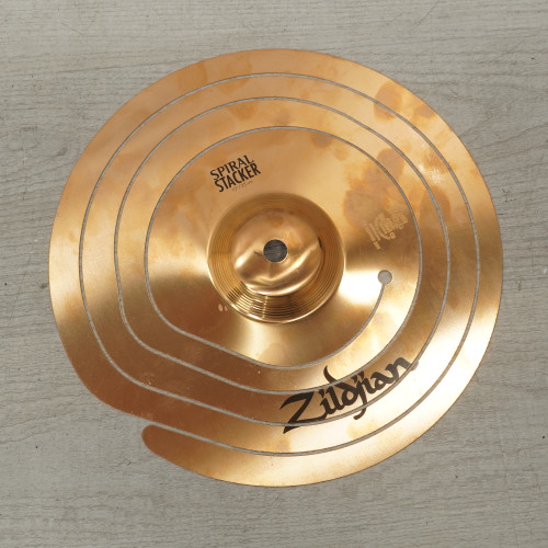 Vist Large View of Product Image Which is Used Zildjian Spiral Stacker Effects Cymbal 10 - Inch