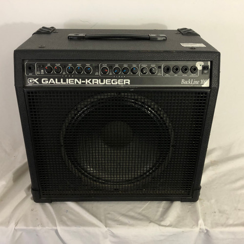 Vist Large View of Product Image Which is Used Gallien Krueger BACKLINE 100 1 x 12 Solid State Amplifier 1 x 12