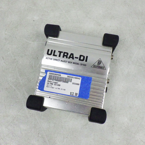 Vist Large View of Product Image Which is Used Behringer ULTRA DI100 Pro Sound Product