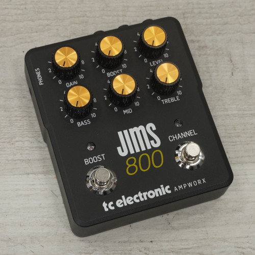 Vist Large View of Product Image Which is Used TC Electronic JIMS 800 Guitar PreAmp Pedal