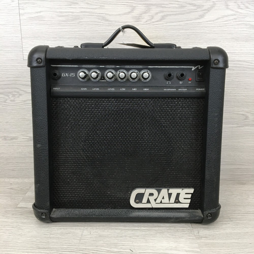 Vist Large View of Product Image Which is Used Crate GX-15 PRACTICE AMP 1 x 8 Solid State Amplifier 1 x 8