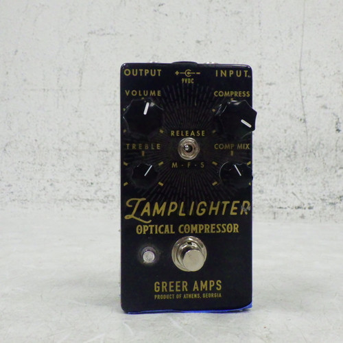 Vist Large View of Product Image Which is Used Greer Amps Lamplighter Compressor Pedal
