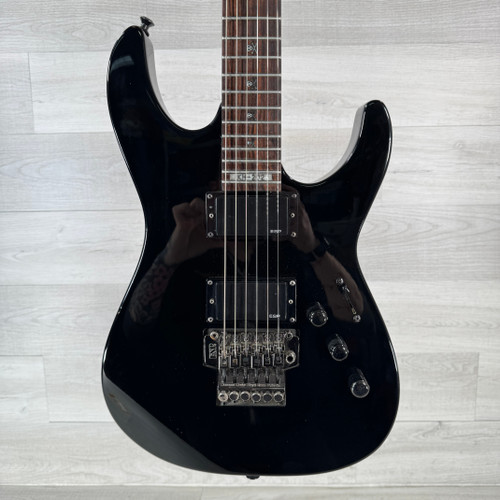 Vist Large View of Product Image Which is Used ESP LTD Kirk Hammett Signature KH-202 Electric Guitar - Black