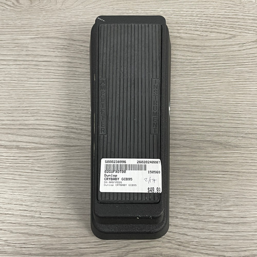 Vist Large View of Product Image Which is Used - Dunlop CRYBABY GCB95 Wah Pedal