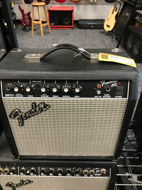 Vist Large View of Product Image Which is Used Fender FRONTMAN 15 G 1 x 8 Solid State Amplifier 1 x 8