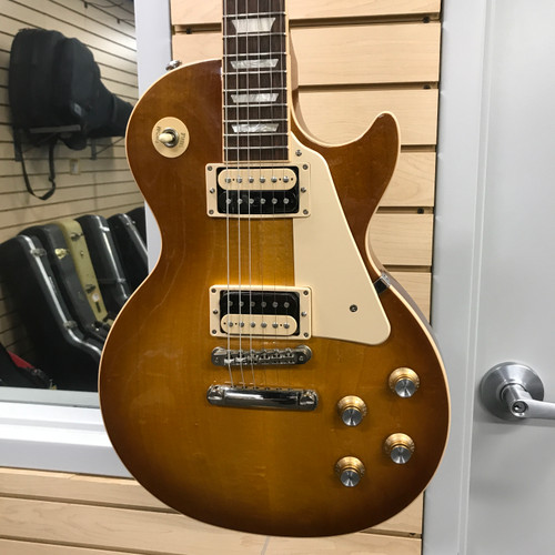 Vist Large View of Product Image Which is Used Gibson 2019 LES PAUL CLASSIC LP Type Electric Guitar Honey Burst 6-String