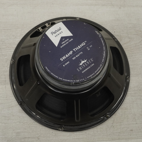 Vist Large View of Product Image Which is Used Eminence 12" Swamp Thang 8ohm Speaker