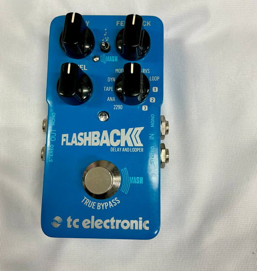 Vist Large View of Product Image Which is Used TC Electronic FLASHBACK Delay Pedal
