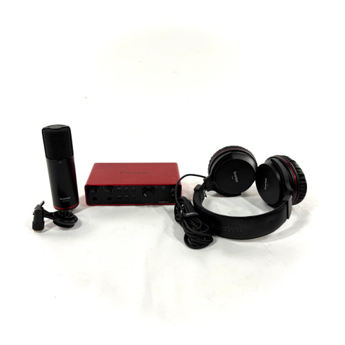Vist Large View of Product Image Which is Used Focusrite Scarlett 2I2 Studio Gen 4 Computer Interface