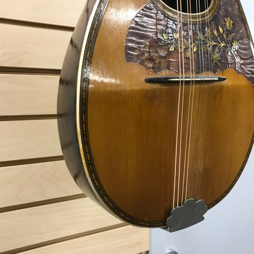 Vist Large View of Product Image Which is Used LARSON STAHL FLAT BACK C.1915 Vintage Mandolin