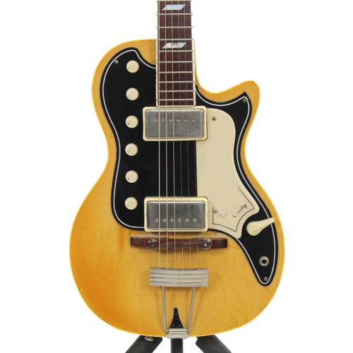 Vist Large View of Product Image Which is Used National TOWN AND COUNTRY 1104 LP Type Electric Guitar Yellow 6-String