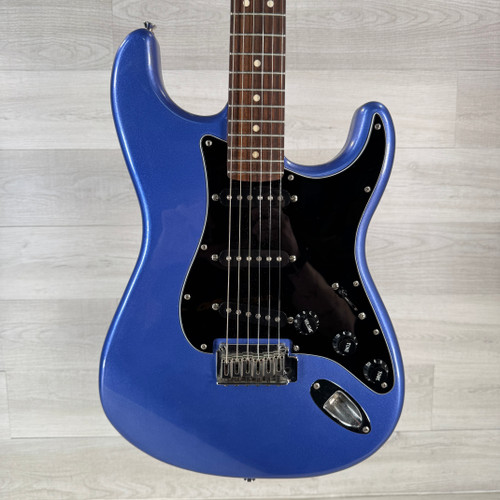 Vist Large View of Product Image Which is Used Squier Contemporary Stratocaster HSS Electric Guitar - Blue