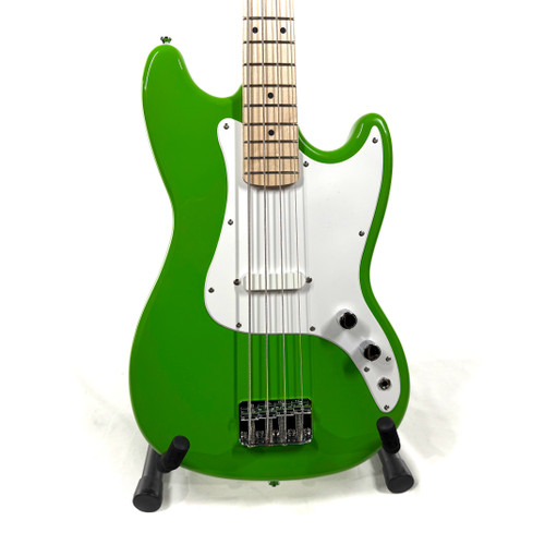 Vist Large View of Product Image Which is Used Squier Sonic Bronco Bass Green