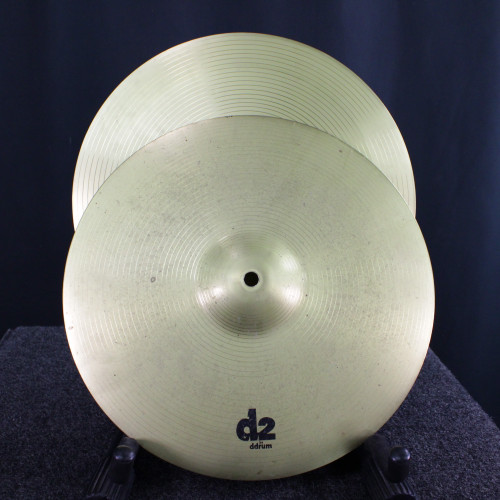 Vist Large View of Product Image Which is Used Ddrum 14 D2 HI HATS Hi Hat Cymbals 14"
