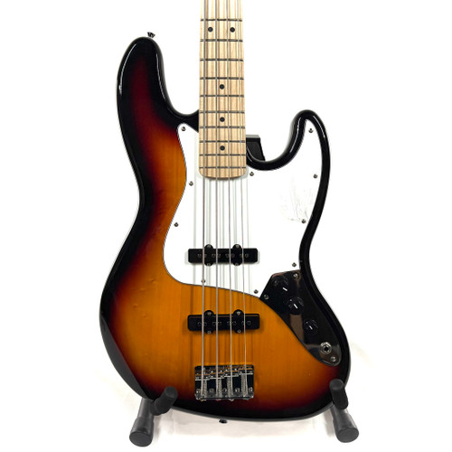 Vist Large View of Product Image Which is Used Squier Affinity Jazz Bass Sunburst