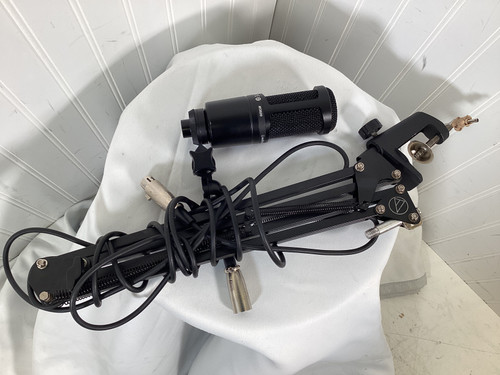 Vist Large View of Product Image Which is Used Audio Technica AT2020 P48 W/MOUNT Condenser Microphone