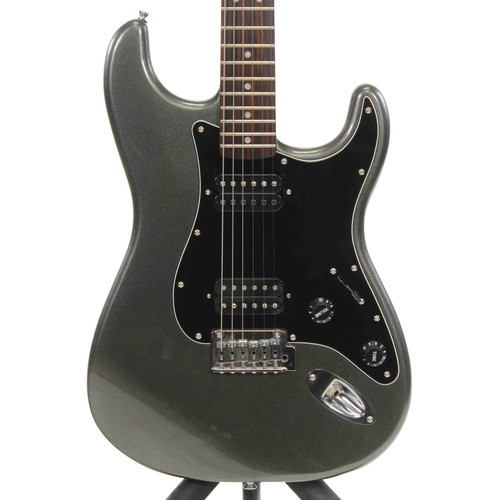 Vist Large View of Product Image Which is Used Squier AFFINITY SERIES STRAT HH S Type Electric Guitar Silver/Gray 6-String