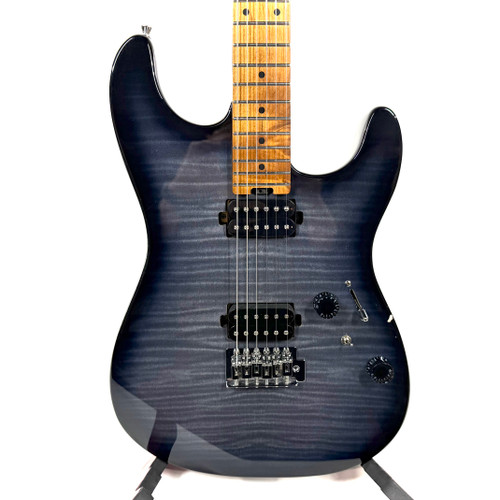 Vist Large View of Product Image Which is Used KGD Double Cut Electric Guitar Black 