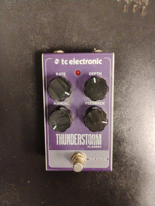 Vist Large View of Product Image Which is Used TC Electronic THUNDERSTORM FLANGER Flanger Pedal