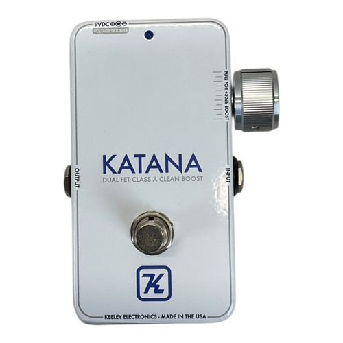 Vist Large View of Product Image Which is Used Keeley Katana Clean Boost Pedal