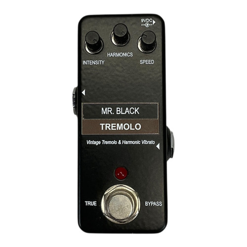 Vist Large View of Product Image Which is Used Mr. Black Mini Tremolo Pedal