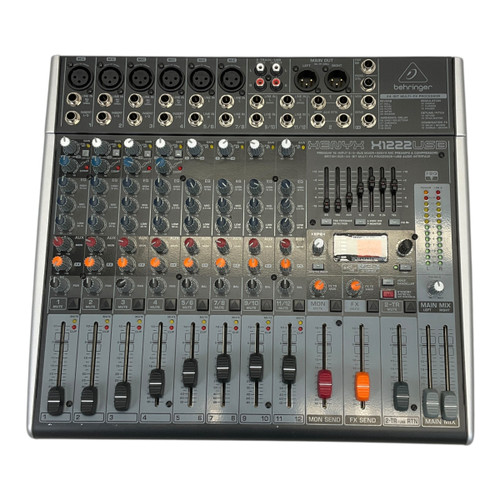 Vist Large View of Product Image Which is Used Behringer Xenyx X1222 Usb Mixing Console