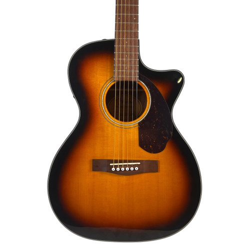 Vist Large View of Product Image Which is Used Fender CC-140SCE Concert Acoustic-Electric Guitar – Sunburst