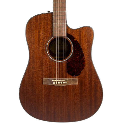 Vist Large View of Product Image Which is Used Fender CD-60SCE All-Mahogany Acoustic Electric Guitar – Dreadnought Cutaway
