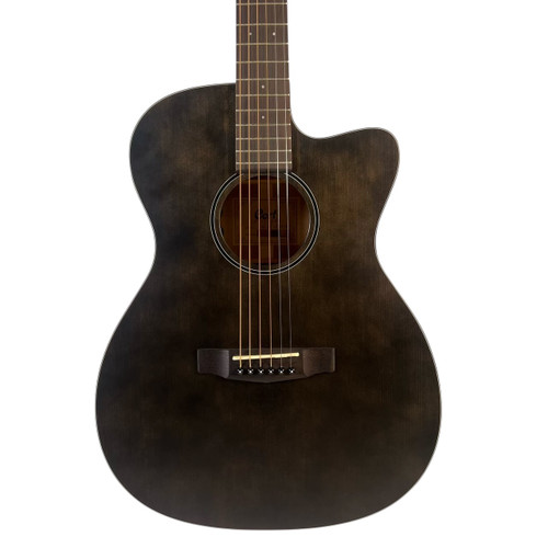 Vist Large View of Product Image Which is Used Cort Core-OC Acoustic Guitar – Transparent Black Solid Top
