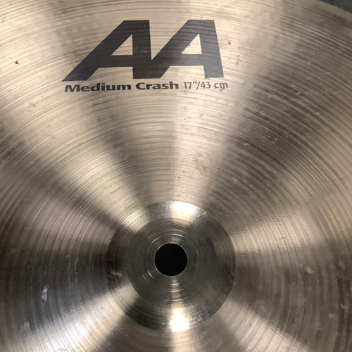 Vist Large View of Product Image Which is Used Sabian AA MED CRASH 17 Crash Cymbal 17"