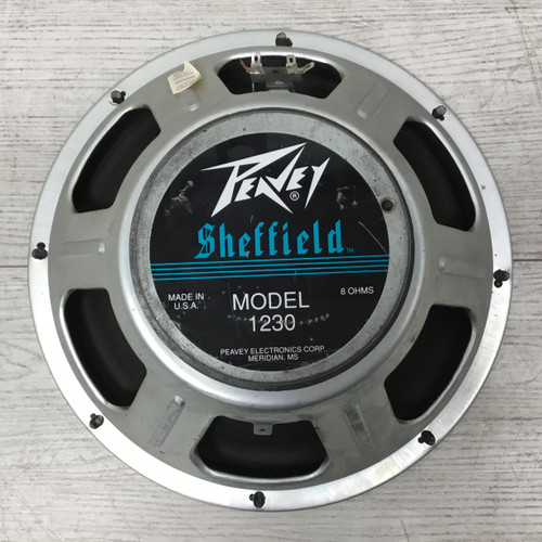 Vist Large View of Product Image Which is Used Peavey Sheffield Model 1230 8 Ohm 12" Guitar Speaker