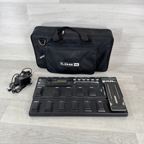 Vist Large View of Product Image Which is Used Line 6 PODxt Live - Amp Modeler and Multi-effects Processor - Carry Bag Included