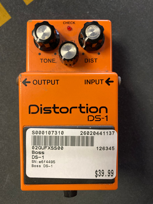 Vist Large View of Product Image Which is Used Boss DS-1 Distortion Pedal