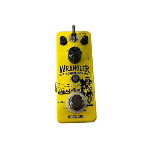 Vist Large View of Product Image Which is Used Outlaw Guitar Effects WRANGLER Compressor Pedal